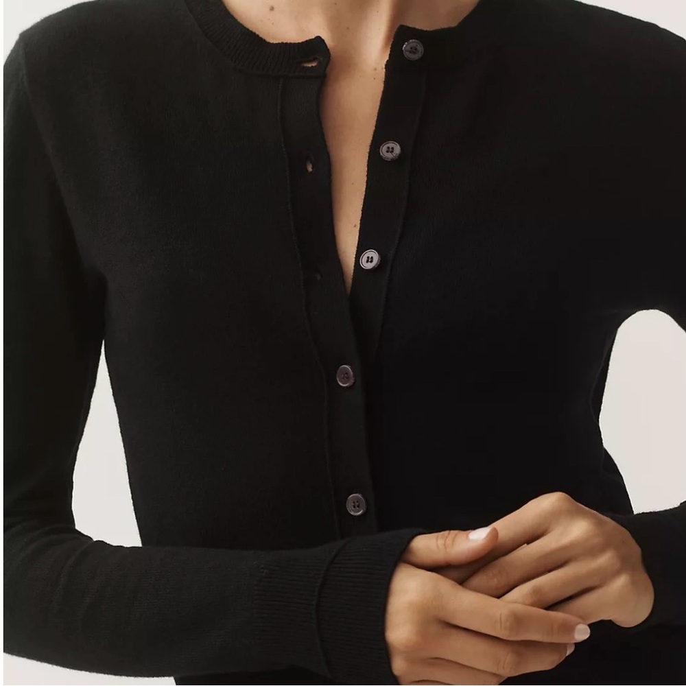 Derek Lam 10 Crosby Thibeaut Navy Cardigan Sweater size XS - Picture 6 of 15